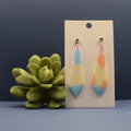 Terrazzo Drop Earrings – Pastel