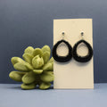 Teardrop Hoop Earrings