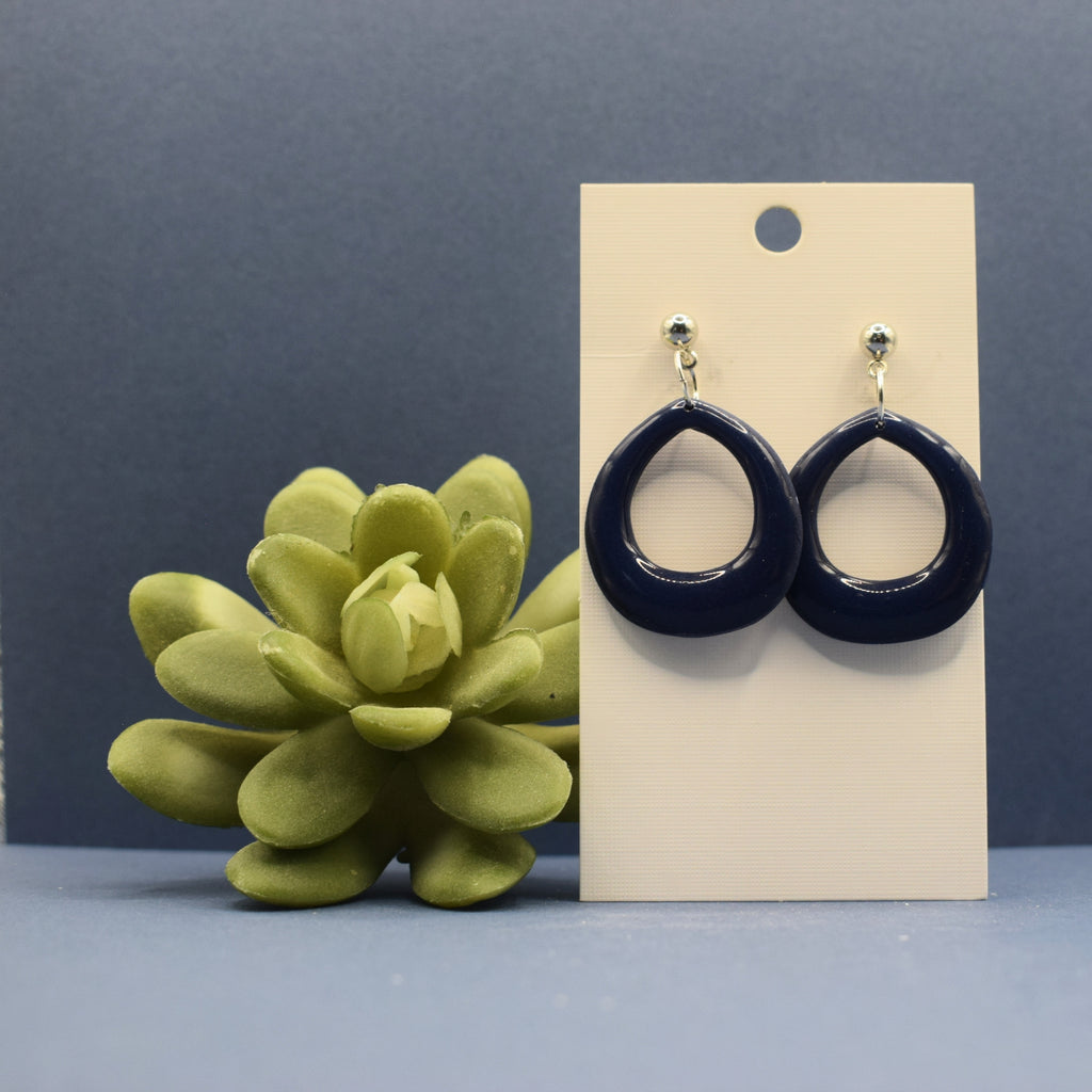 Teardrop Hoop Earrings